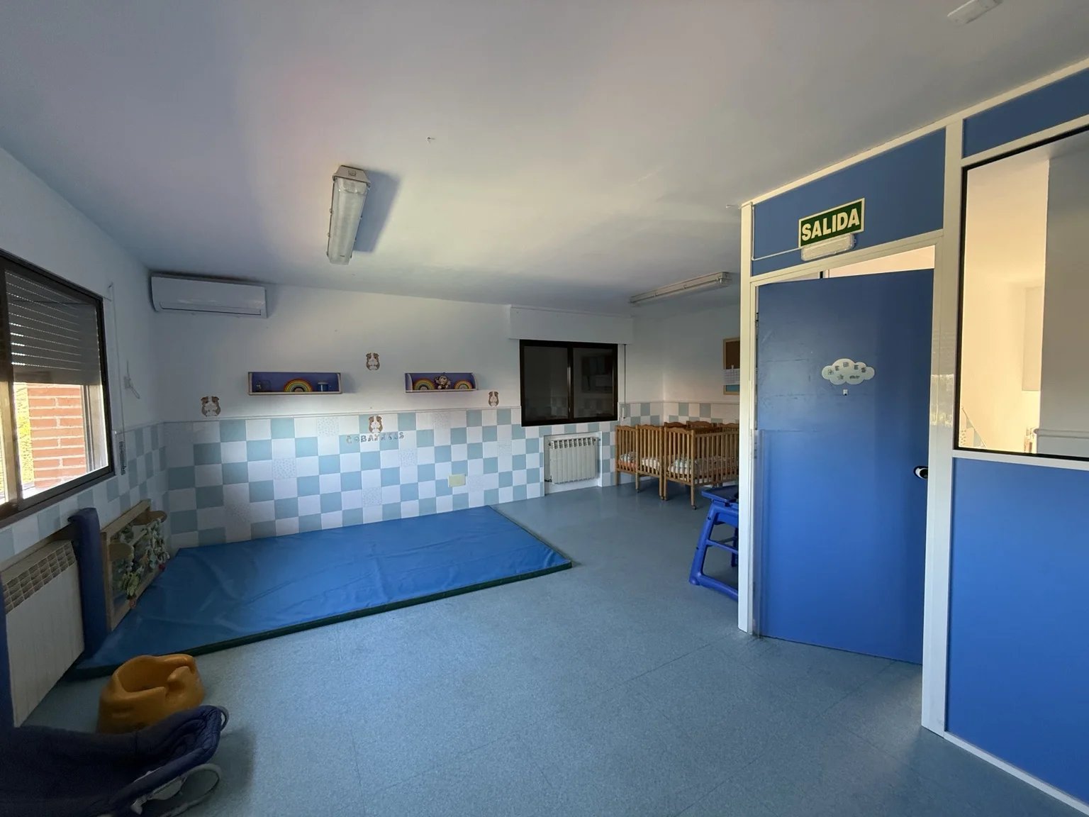 Aula de bebés de Cascarón Las Rozas